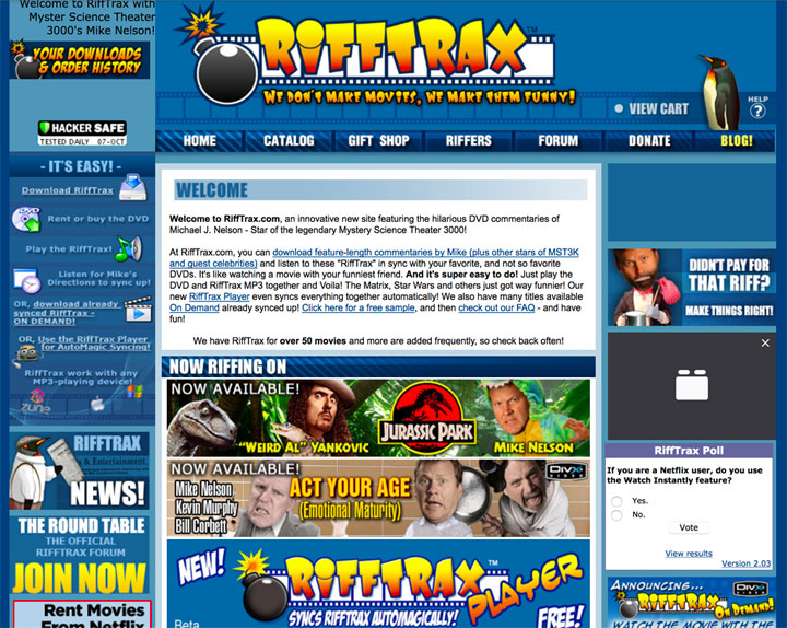 RiffTrax 2008