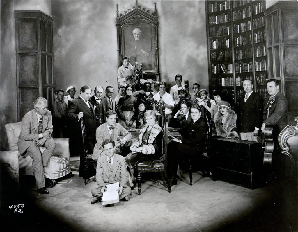 The Cat and the Canary production still