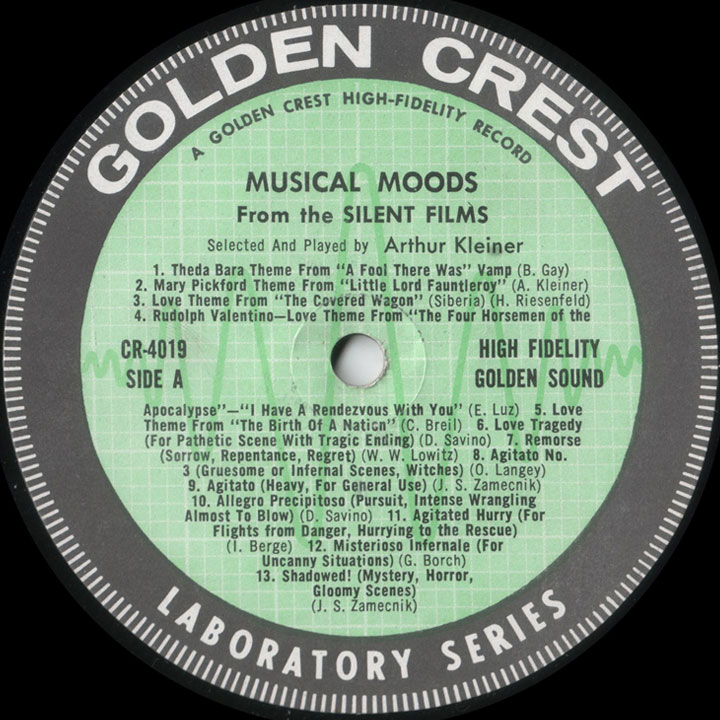 silent film music cue sheet silent film music cue sheet