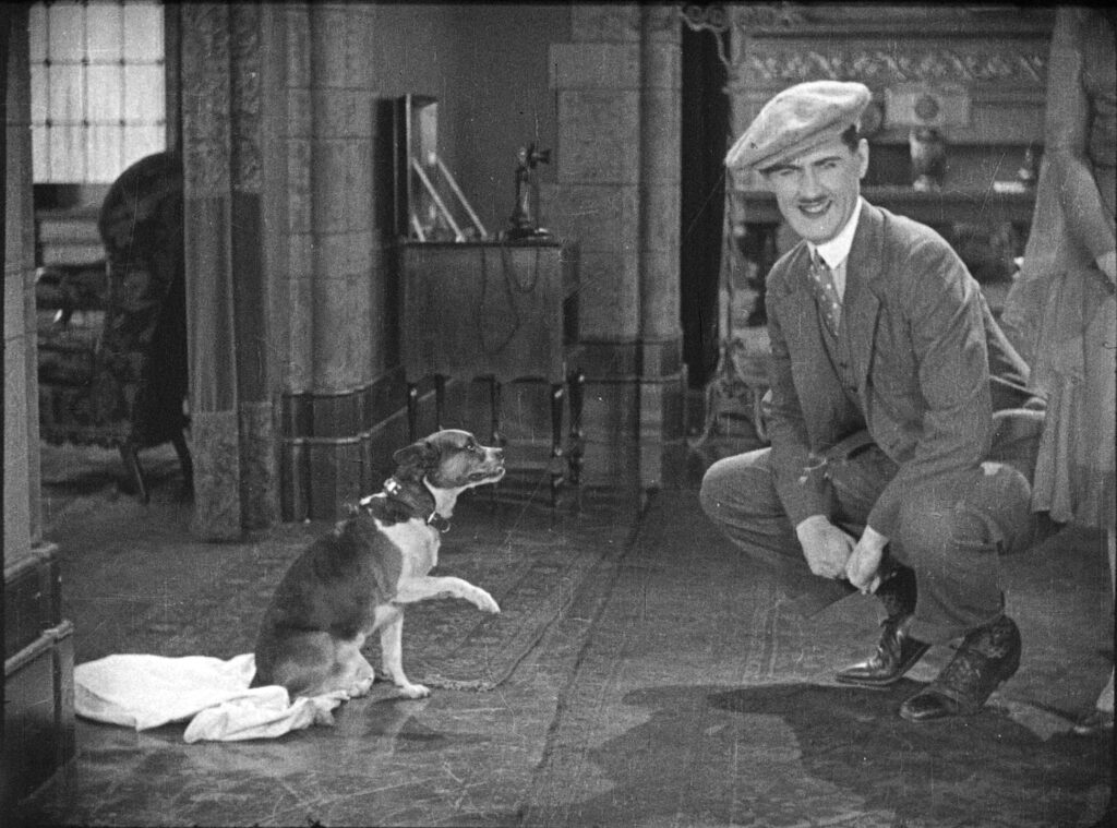 Charley Chase in DOG SHY