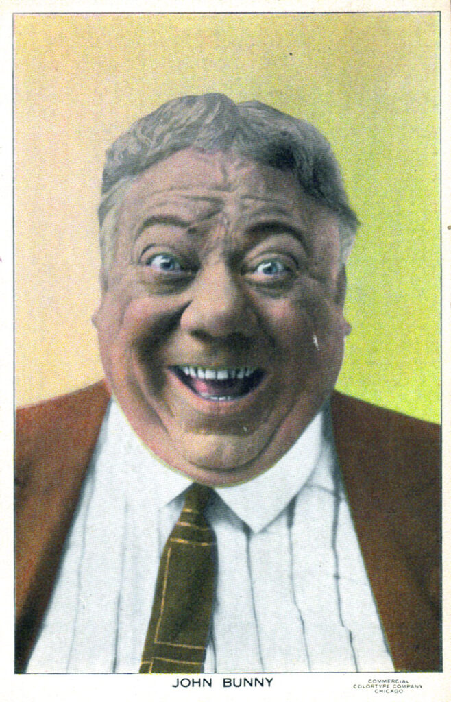 John Bunny personality postcard