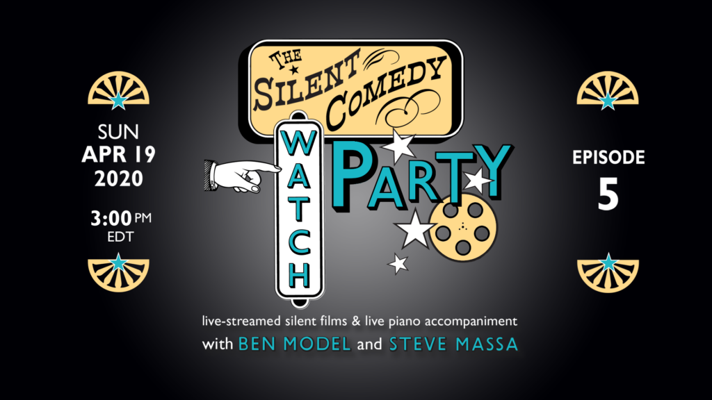 silent comedy watch party