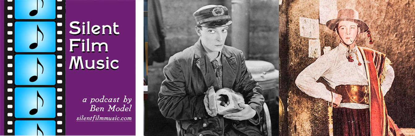 silent film music podcast ben model